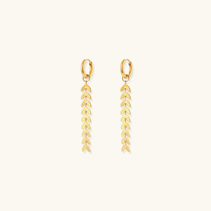 Faith - Pendientes en forma de cola de pez