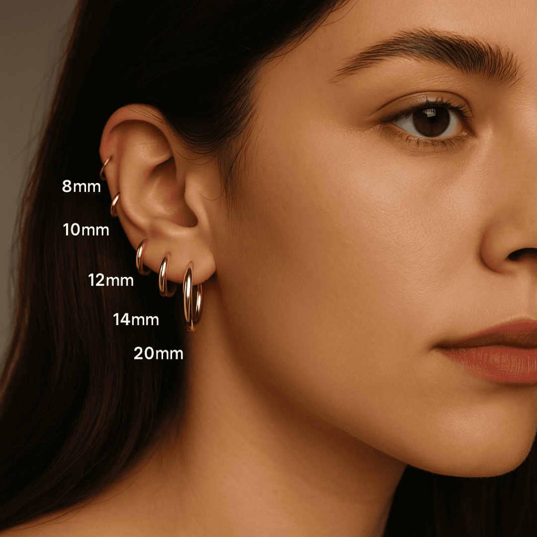 Carmelle – Pendientes Aros Redondos