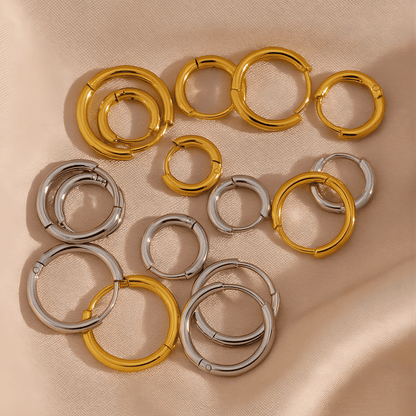 Carmelle – Pendientes Aros Redondos