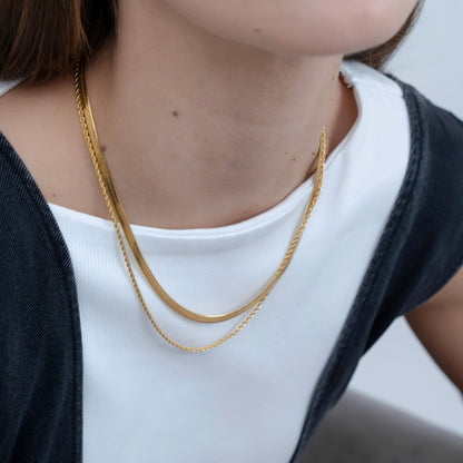 Hera – Collar Doble Cuerda