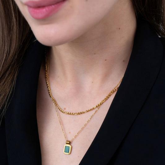 Allyson – Collar Elegante Multilayer con Estilo Moderno