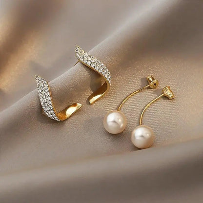 Lumine – Pendientes con Encanto de Perlas y Baño de Lujo