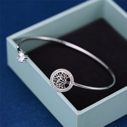 Sonya – Pulsera Ajustable Árbol de la Vida Dorado