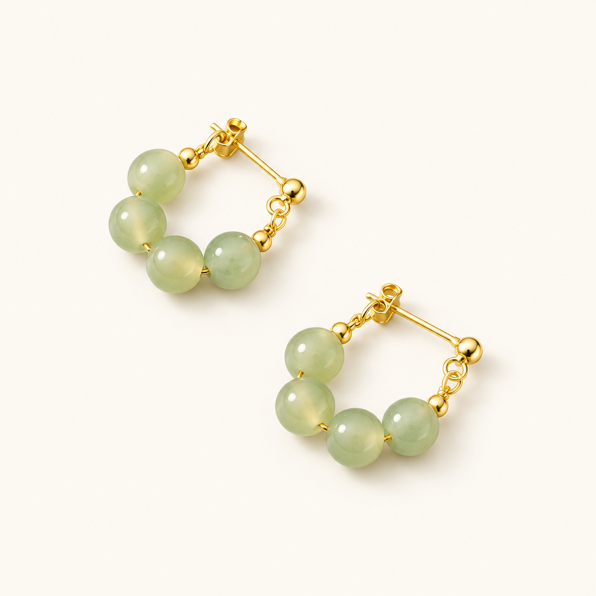 Pendientes de mujer con diseño de perlas redondas
