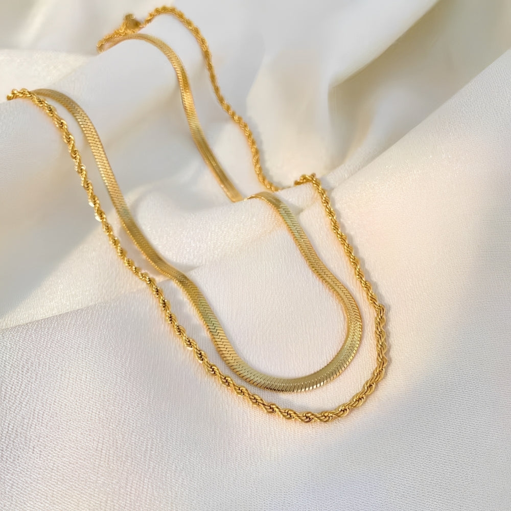 Hera – Collar Doble Cuerda