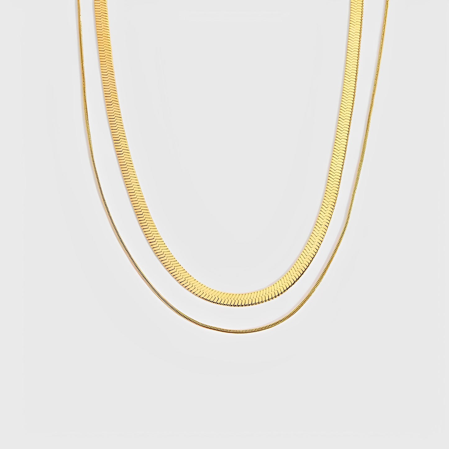 Jessie – Collar Doble Espiga con Estilo Elegante