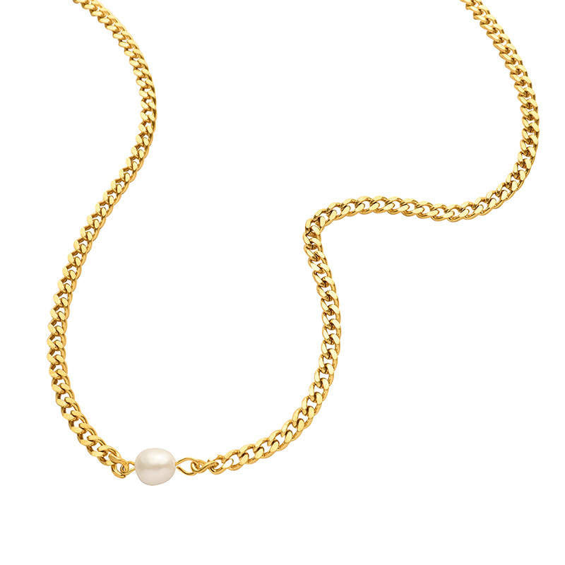 Aiza – Collar Choker de Perlas Delicadas
