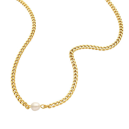 Aiza – Collar Choker de Perlas Delicadas