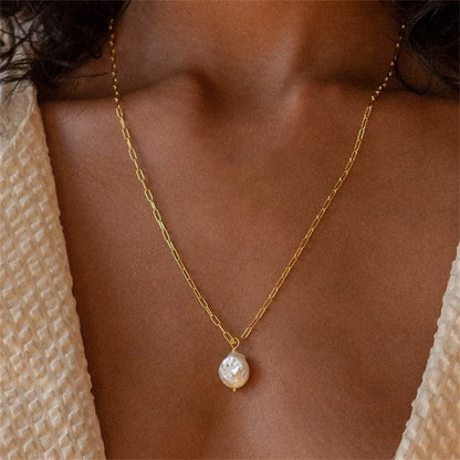 Angelika - Collar de perlas
