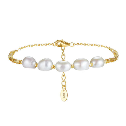 Hermione – Pulsera Perla Chic con Estilo Sofisticado