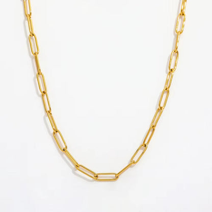Riva – Collar Cadena Paperclip Chic
