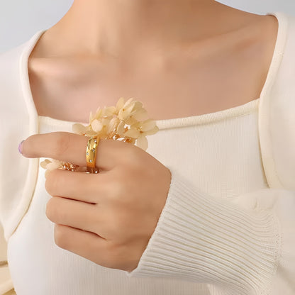 Cielo – Anillo Estrella con Brillo Celestial