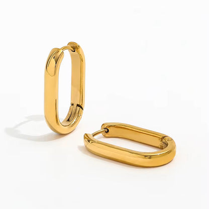 Camila – Pendientes Aro Curvo Chic