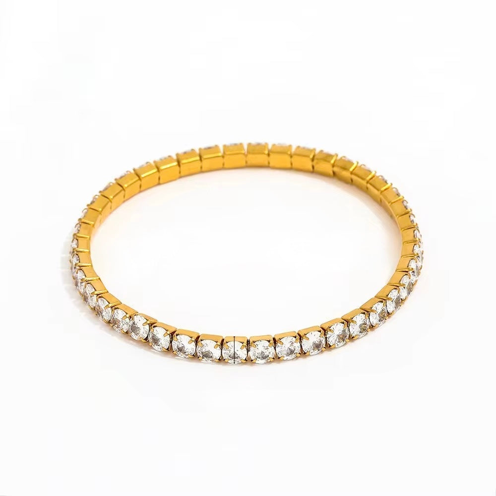 Eva – Pulsera Tennis Chic con Diseño Atemporal
