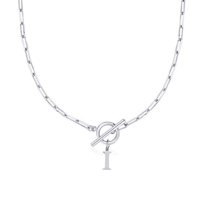 Amara – Collar Inicial en Eslabones de Papel