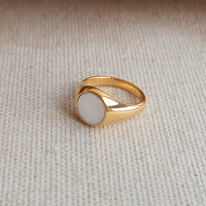 Naoko – Bague Perla Dorada