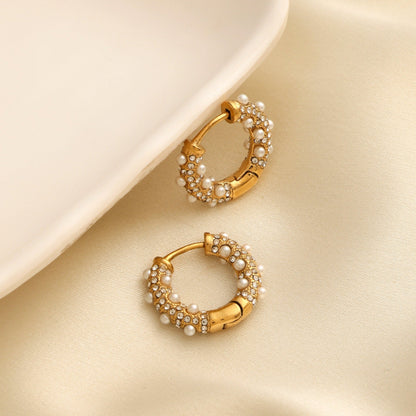 Emily – Pendientes Aro Luxe Elegantes