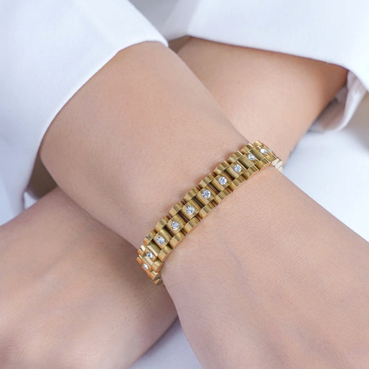 Jenelina – Reloj Pulsera Elegante