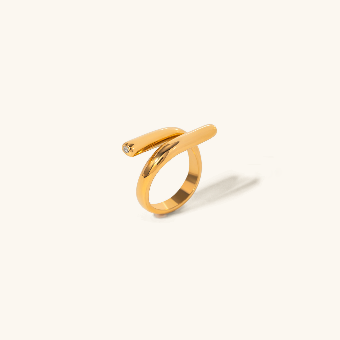 Praire - Anillo de oro paralelo