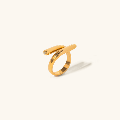 Praire - Anillo de oro paralelo