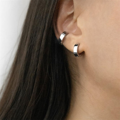 Lucille - Aros Huggies planos y gruesos
