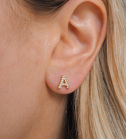 Taylor - Pendientes con letras (iniciales)