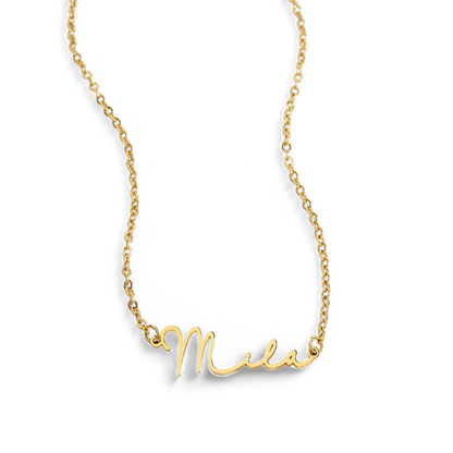 Amara – Collar de Nombre “Mi Amor”