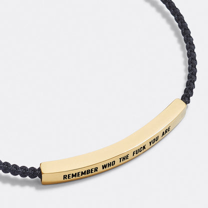 Anne – Pulsera Inspire Bold “Recuerda Quién Coño Eres”