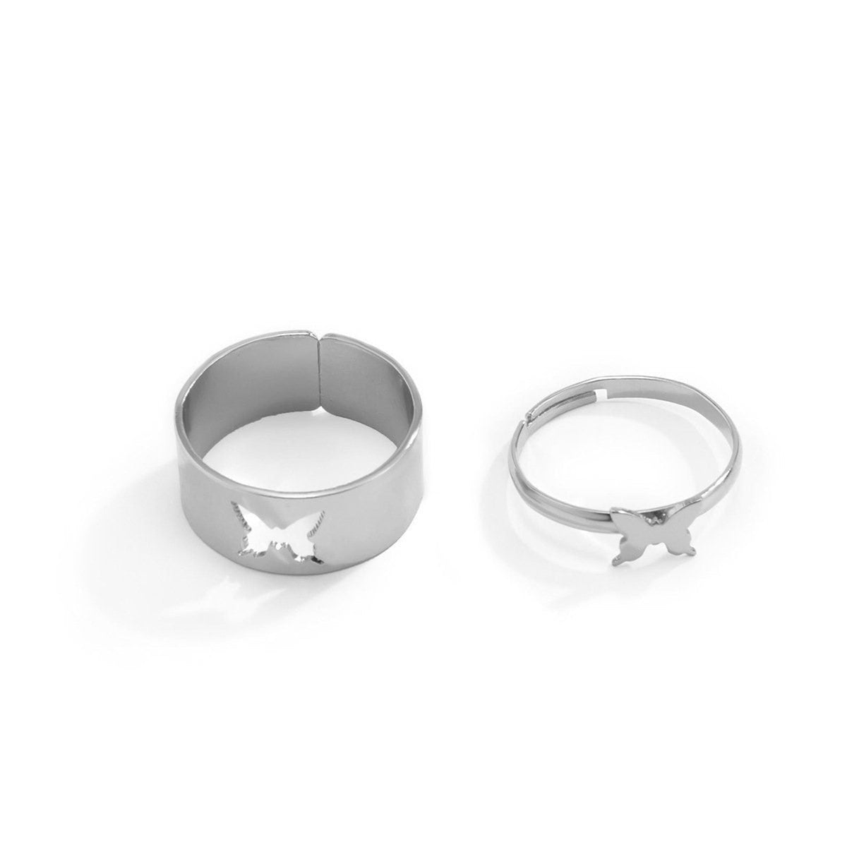 Damas Anillo Mariposa Ajustable para Estilos Coordinados