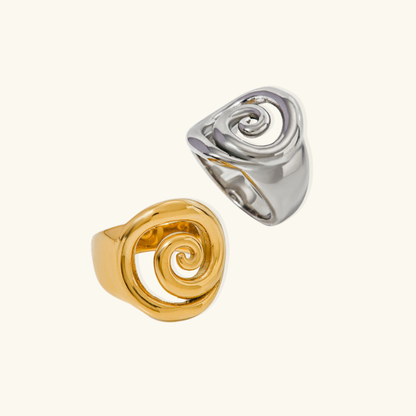Britney – Anillo Torcido Elegante