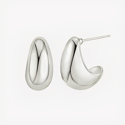 Alya – Pendientes Gota Metal Minimalistas