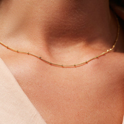 Reign - Collar de cadena de oro