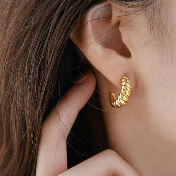Croissant - Pendientes de arco