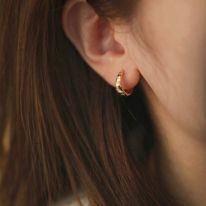 Nori – Pendientes Lujosos Oro y Plata