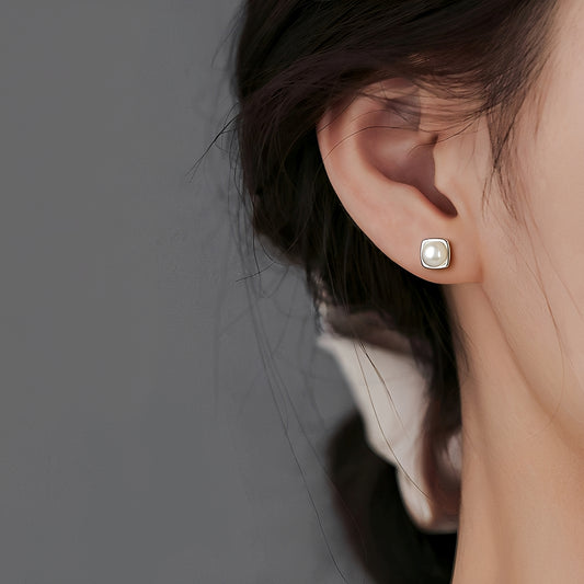 Nerea – Pendientes de Perlas Minimalistas