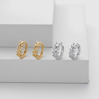 Estela – Pendientes Elegantes con Circonitas 5A y Plata