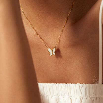Butterfly - Collar de nácar