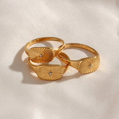 Aglaia - Anillo Solar de Oro