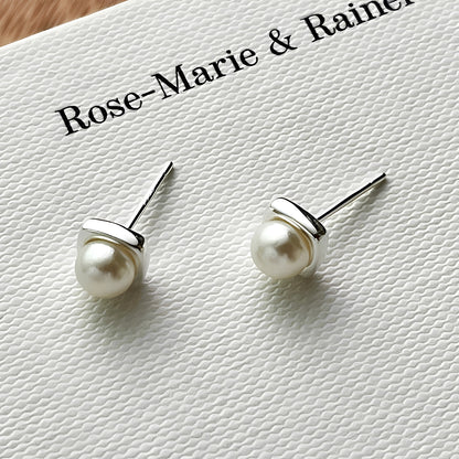 Nerea – Pendientes de Perlas Minimalistas