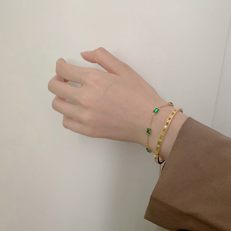 Erin - Pulsera verde