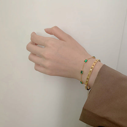 Erin - Pulsera verde