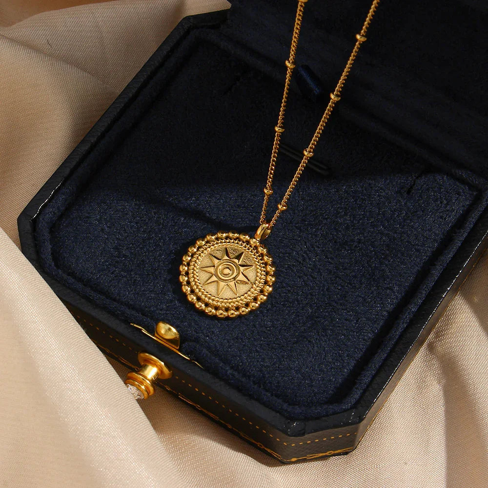 Collar con Colgante para Mujeres con Motivo de Estrella