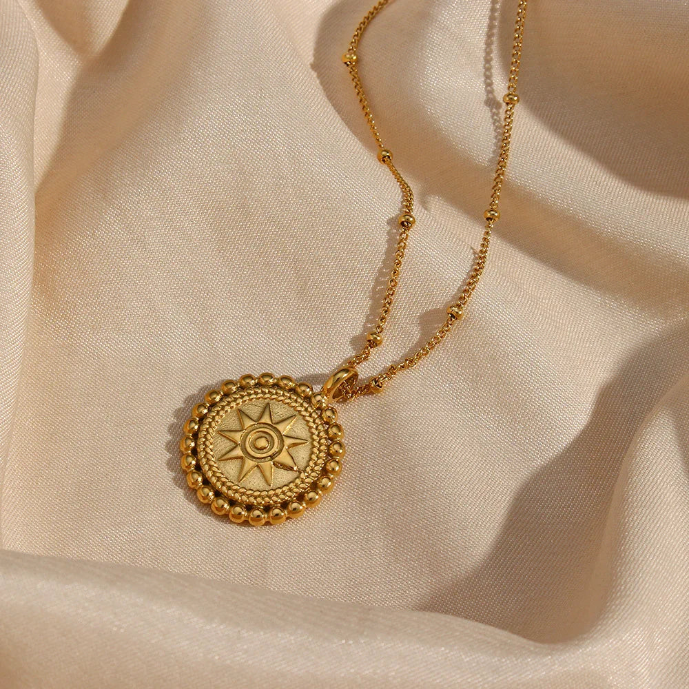Collar con Colgante para Mujeres con Motivo de Estrella