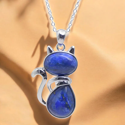 Mila – Collar de Gato con Piedra Natural