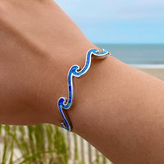 Naya – Pulsera Vagues de Ópalo y Plata
