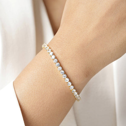 Daniela – Pulsera Tennis de Zirconia