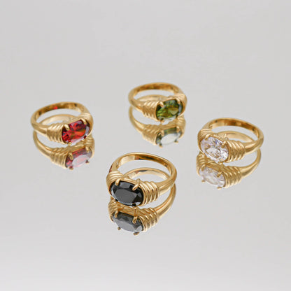 Lana – Anillo Piedra Elegante