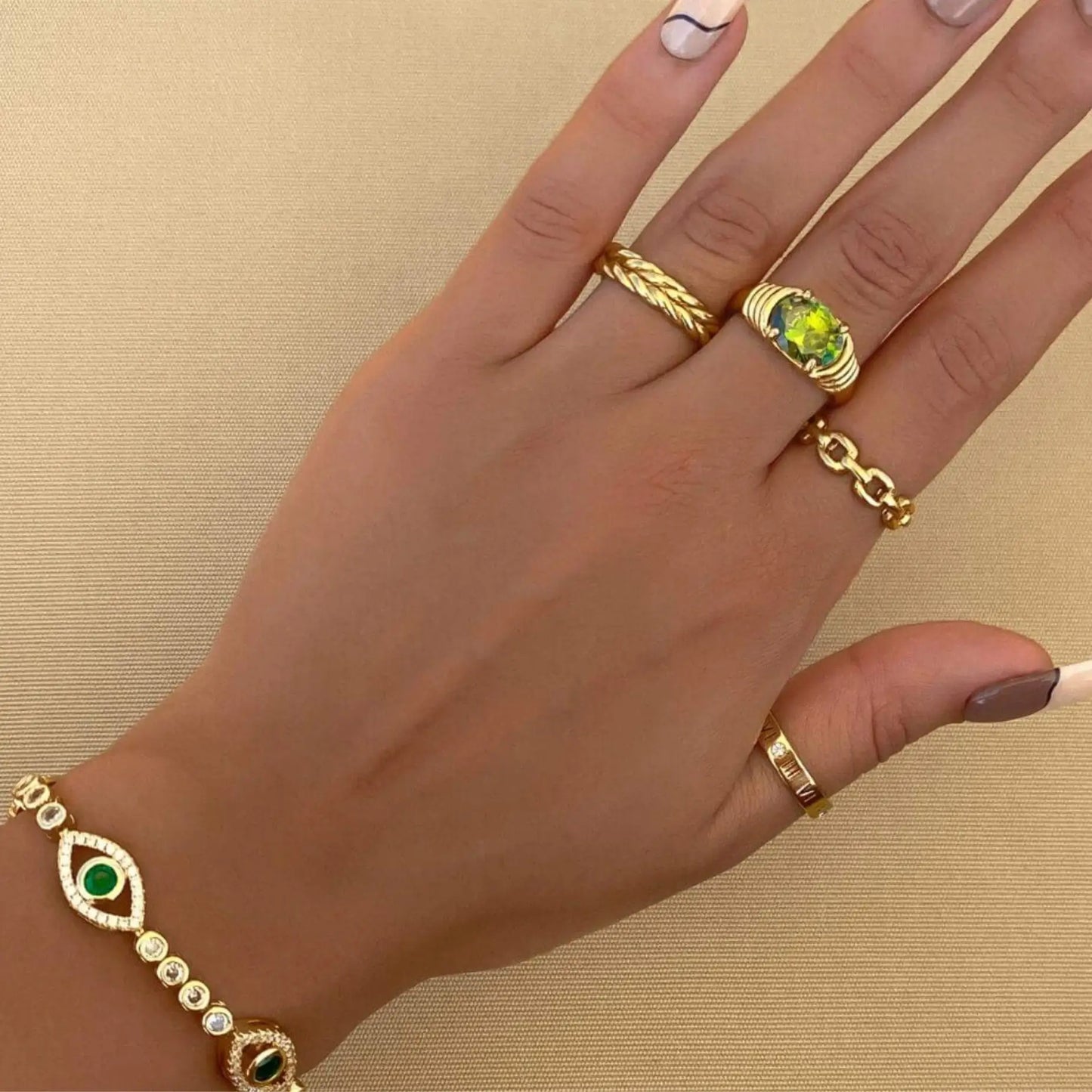 Lana – Anillo Piedra Elegante