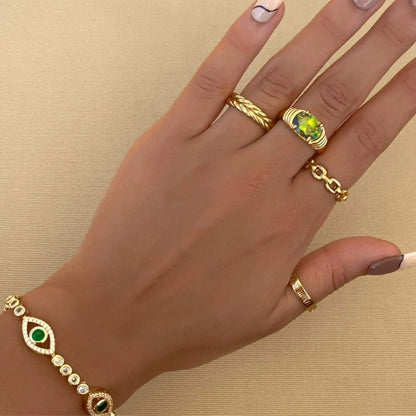 Lana – Anillo Piedra Elegante