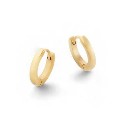 Luna – Aretes de Aros Huggie Delicados